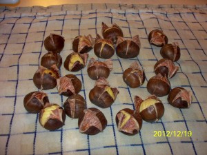 Roasted chestnuts