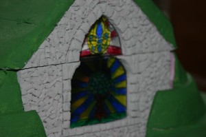 The Green Chapel, complete with window.